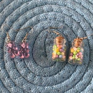 Colorful Kids Earrings Set
